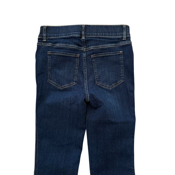 Spanx Flare Leg Jeans Denim Pull On Midnight #20327Q Small Petite 32” Inseam NEW - Picture 6 of 10